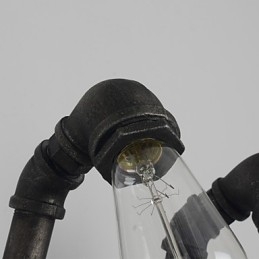 מנורת קיר רטרו מתכת לבית קפה