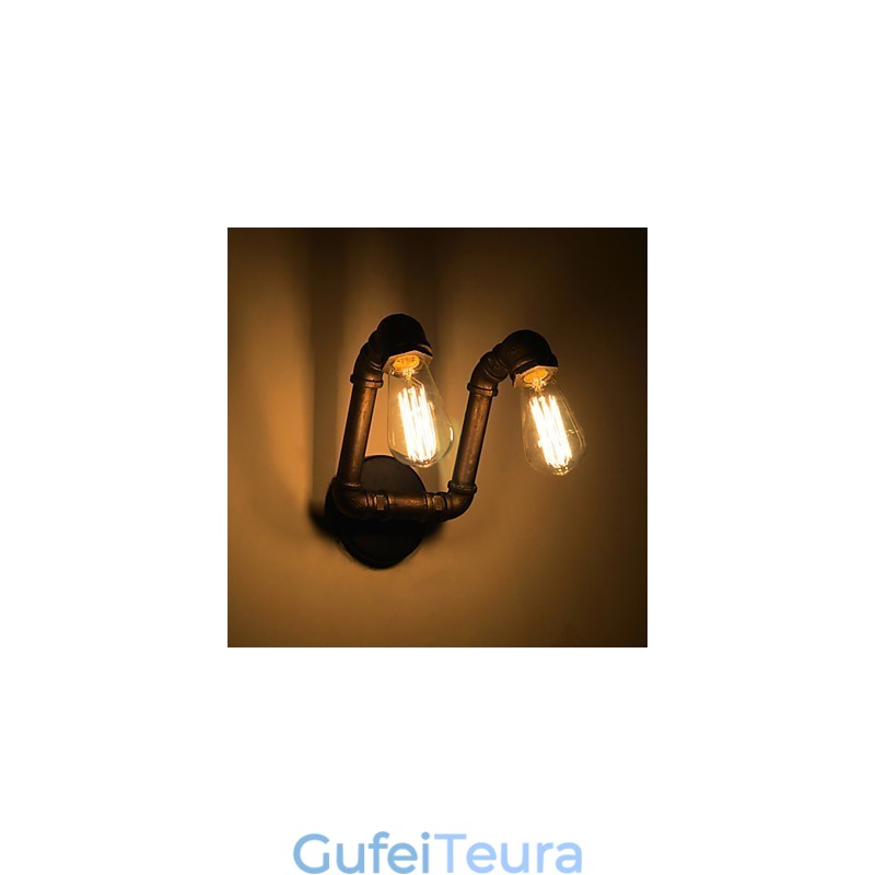 מנורת קיר רטרו מתכת לבית קפה