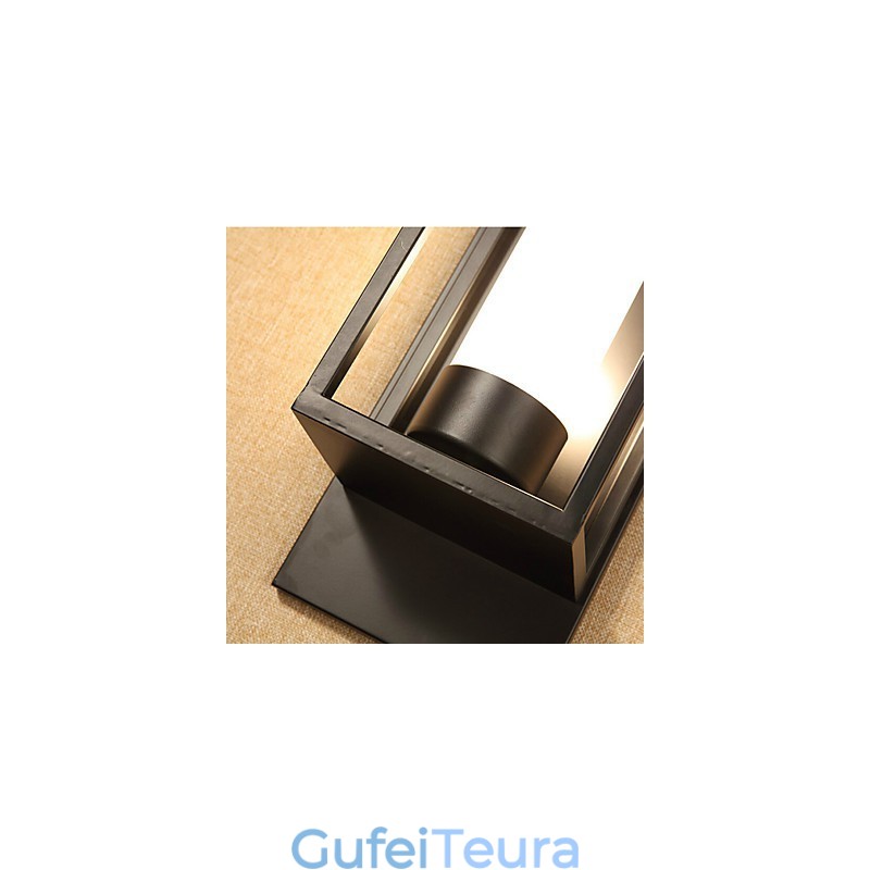 אורות קיר פמוטים קיר כפרי לודג' מתכת חדר אוכל חדר שינה חדר קריאה מתכת+זכוכית