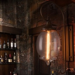 מנורות קיר לבית מנורות קיר פנים מינימליסטי מסדרון מנורת ברזל יצוק מנורות ליד המיטה לחדר שינה