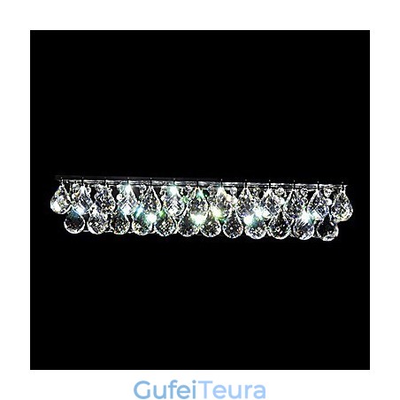 פמוטי קיר קריסטל מתכת מודרנית עכשווית