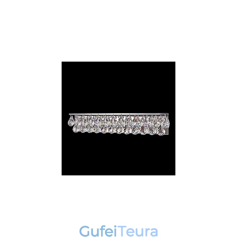 פמוטי קיר קריסטל מתכת מודרנית עכשווית