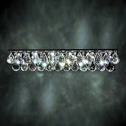 פמוטי קיר קריסטל מתכת מודרנית עכשווית