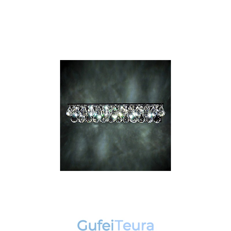 פמוטי קיר קריסטל מתכת מודרנית עכשווית