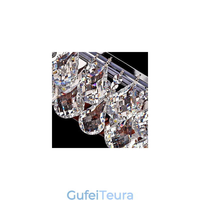 פמוטי קיר קריסטל מתכת מודרנית עכשווית