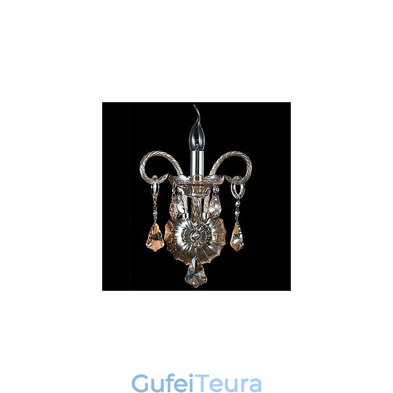 פמוטי קיר קריסטל מודרני עכשווי קריסטל