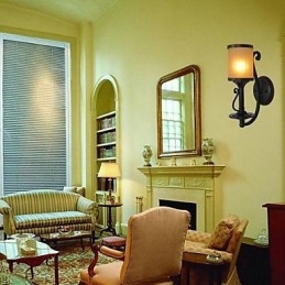 פמוטי קיר מתכת קלאסית מסורתית