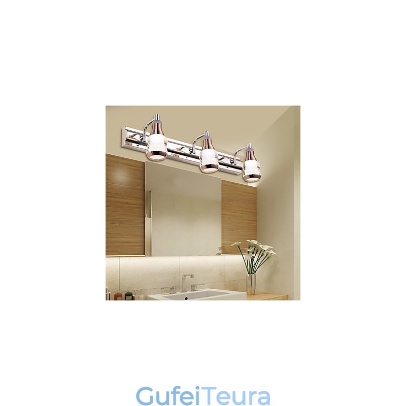 תאורת אמבטיה מודרנית עכשווית מתכת