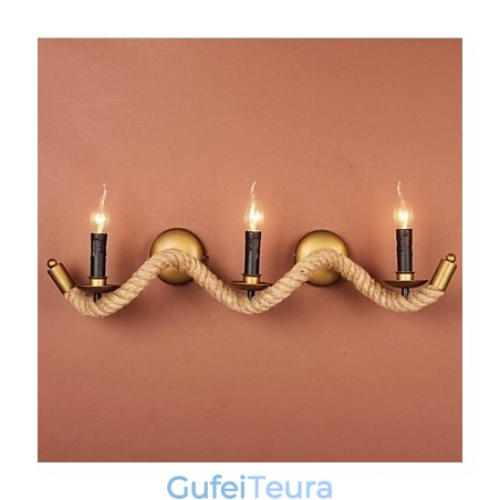 פמוטי קיר בסגנון מיני קאנטרי מתכת פמוטי קיר בסגנון מיני קאנטרי מתכת