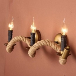 פמוטי קיר בסגנון מיני קאנטרי מתכת