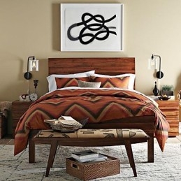 פנס קיר מודרני עם גוון תוף זכוכית