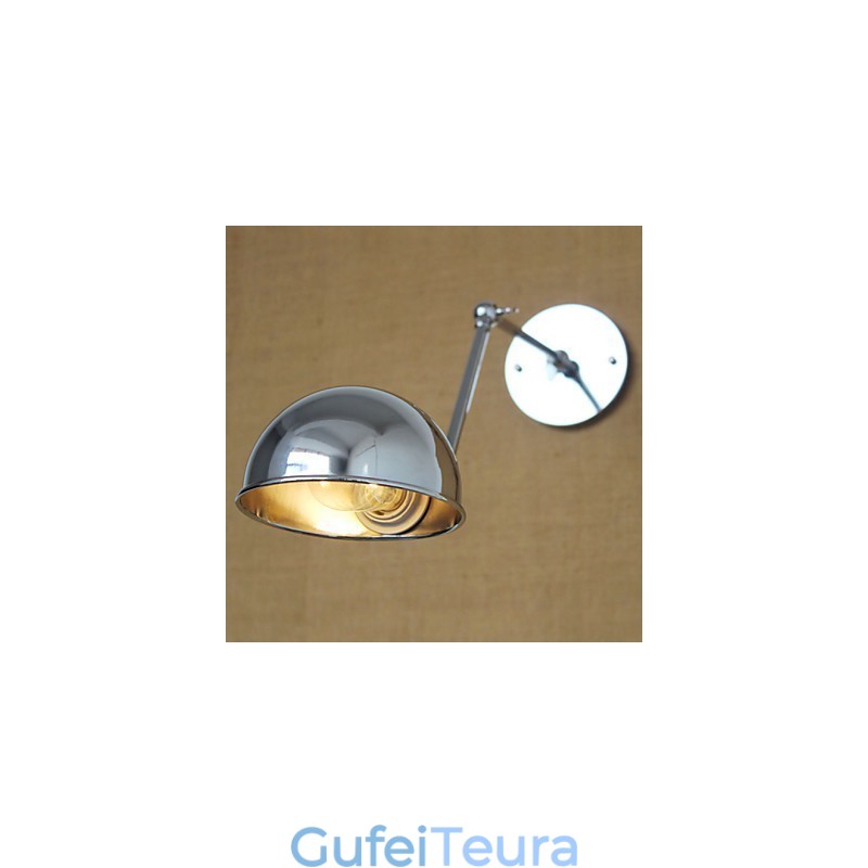 פמוטי קיר אורות נדנדה קריאה אורות קיר מיני סטייל כפרי לודג' מתכת