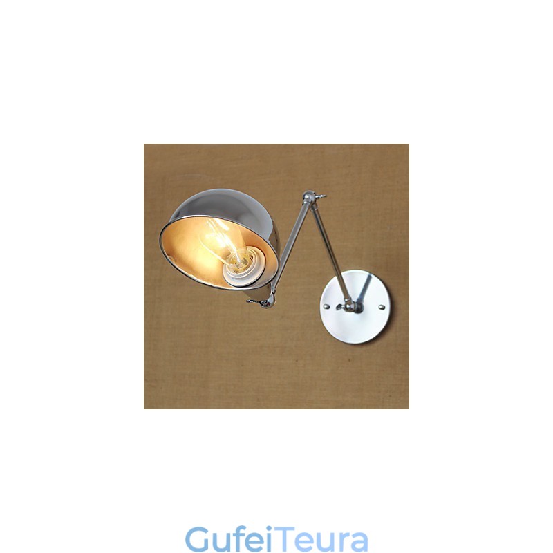 פמוטי קיר אורות נדנדה קריאה אורות קיר מיני סטייל כפרי לודג' מתכת