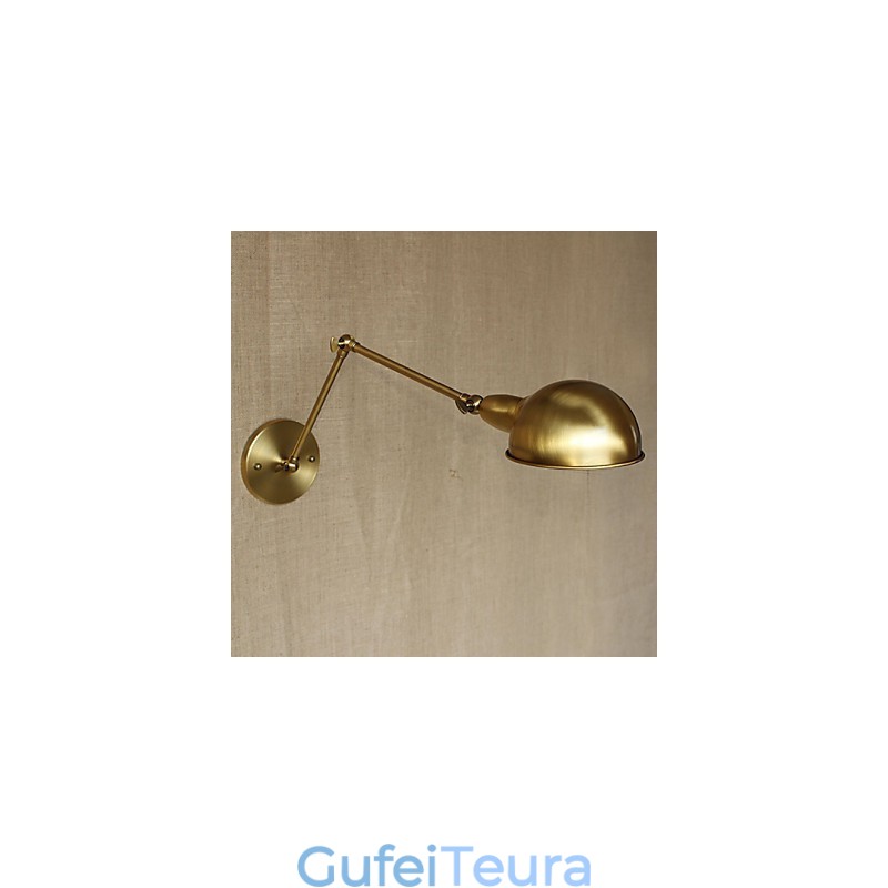 פמוטי קיר אורות נדנדה קריאה אורות קיר מיני סטייל כפרי לודג' מתכת