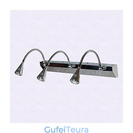 פמוטי קיר קריסטל אורות זרוע נדנדה אורות קיר קריאה כפרי לודג' מתכת