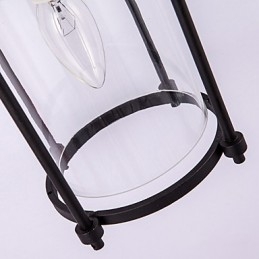 מנורות מראה תעשייתי יצירתי מנורות קיר בסגנון צפון אמריקה עם נורת חליל אדיסון בתוך אורות קישוט בר