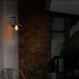 מיני פנס קיר 1 ברזל קרם בהיר