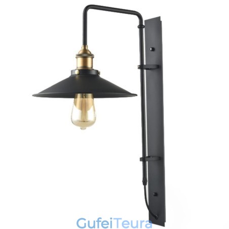 חדש לופט רטרו DIY תעשייתי וינטג' מנורת קיר פמוט קיר מתקן