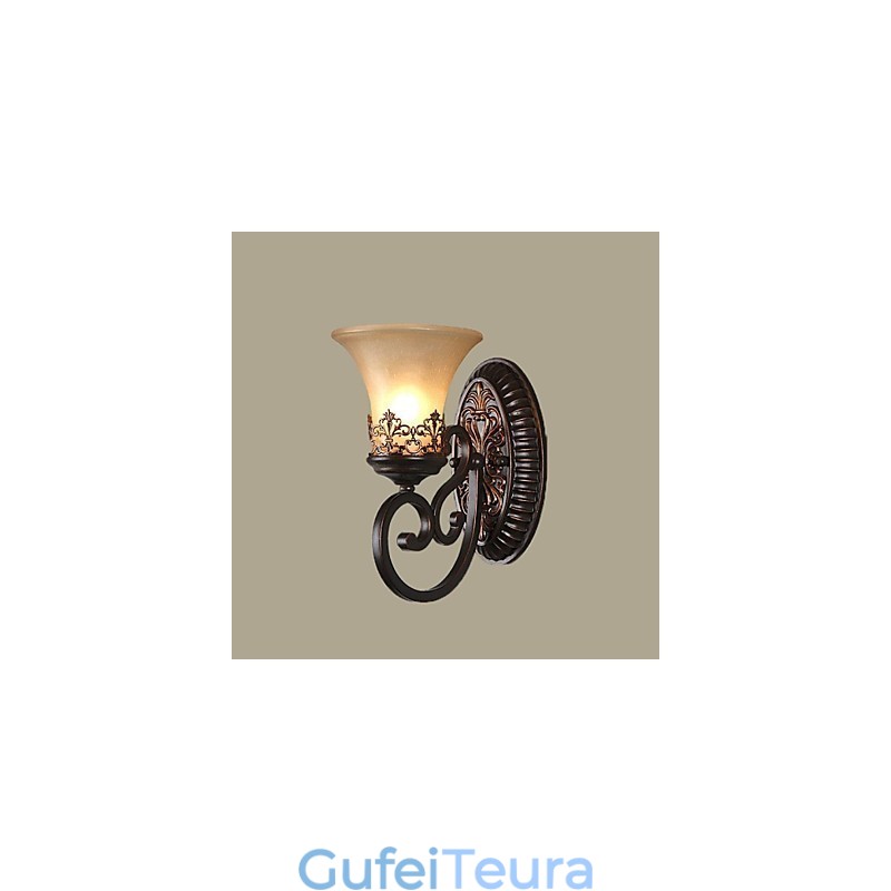 אור קיר מודרני מתכת אנודייז ליטוש