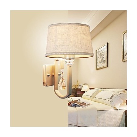 פמוטי קיר קריסטל מתכת מודרנית עכשווית