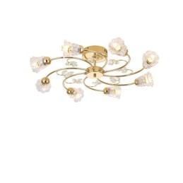 אורות אלומיניום אומנותיים עם גבישים