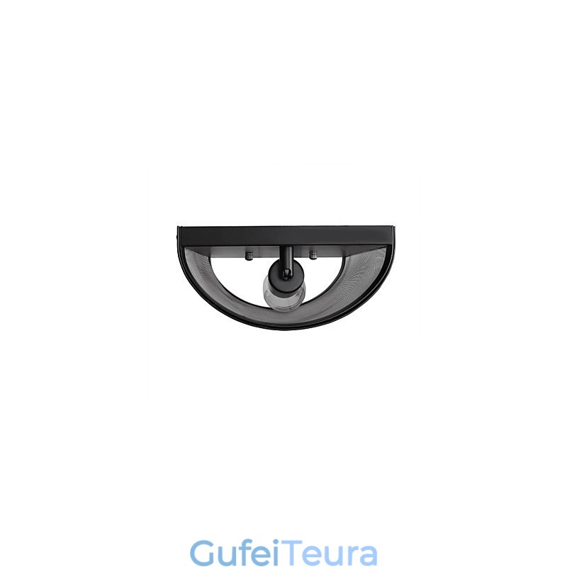 סגנון וינטג' פשטות פלדה רשת תיל ומתכת פמוט קיר סלון מסדרון עליית גג מוסך מרתף מנורת קיר