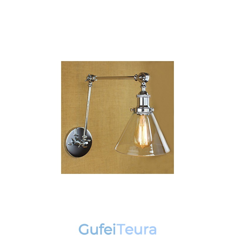 פמוט קיר דקורטיבי מתחם כפר הים התיכון כסף