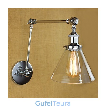 פמוט קיר דקורטיבי מתחם כפר הים התיכון כסף