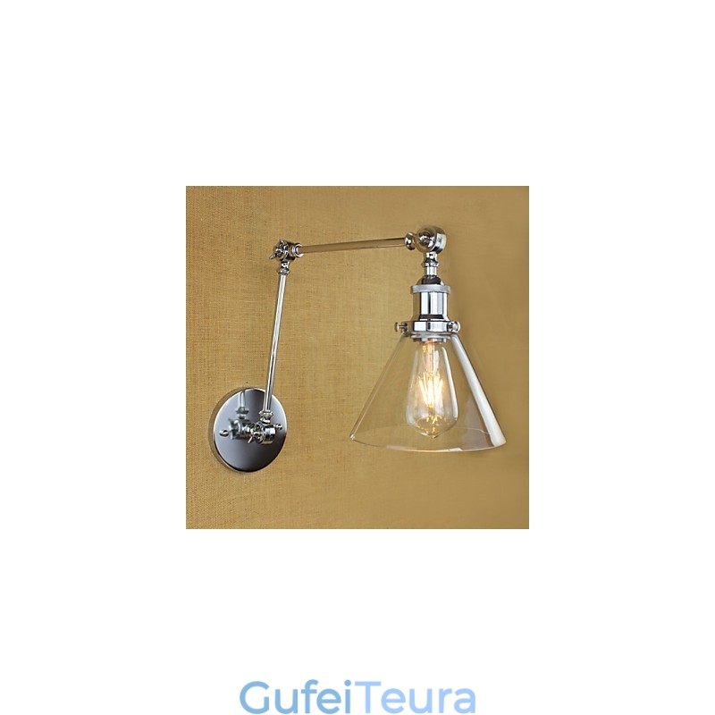 פמוט קיר דקורטיבי מתחם כפר הים התיכון כסף