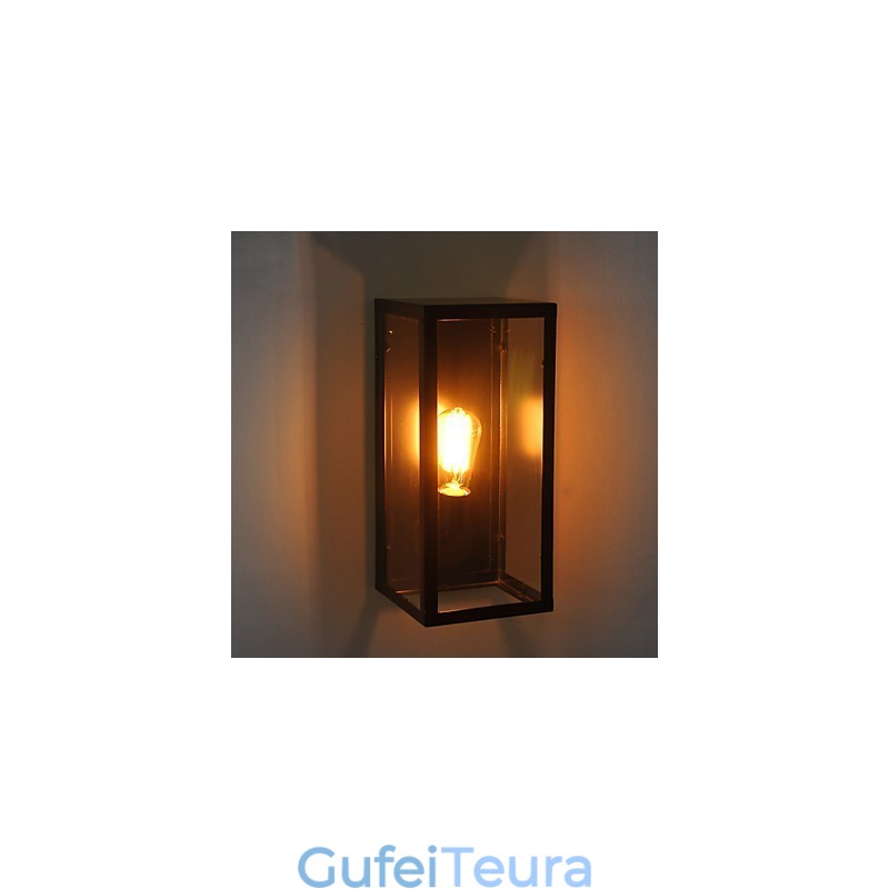 רטרו ברזל שידות קיר פמוט כפר פסטורלי אורות קיר לסלון מנורת קיר לחדר אוכל