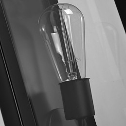 רטרו ברזל שידות קיר פמוט כפר פסטורלי אורות קיר לסלון מנורת קיר לחדר אוכל