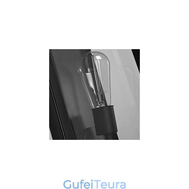 רטרו ברזל שידות קיר פמוט כפר פסטורלי אורות קיר לסלון מנורת קיר לחדר אוכל