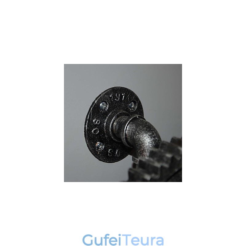 Creative Iron Bar מסעדה בר מעבר מנורת קיר מנורת קיר לופט ציוד תעשייתי אישיות לעשות את צינורות המים הישנים