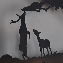 4 אורות אמריקן וילג' פסטורלי LOFT בסגנון חדר שינה מעבר ברזל מנורות קיר רטרו