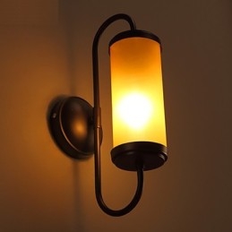 מדינה אמריקאית חוזה ועכשווית משחזרת דרכים עתיקות פמוט מנורות קיר