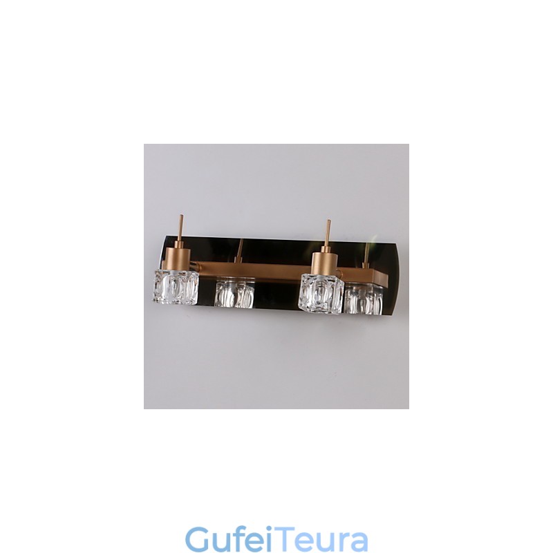 תאורת אמבטיה קריסטל מודרנית עכשווית G4 מתכת