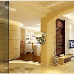 מנורות קיר אירופאיות ציפוי חומר מתכת תאורה ברונזה עם ליד המיטה סלון מראה קדמית מרפסת מנורת