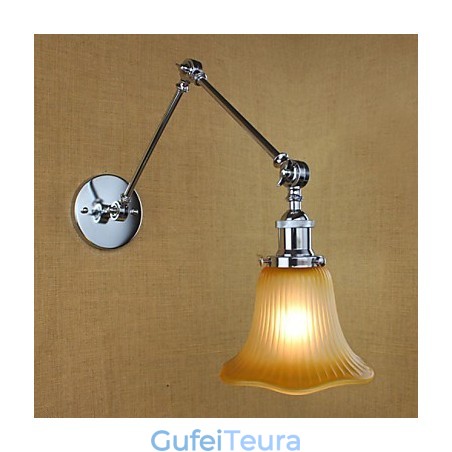 פמוטים קיר תאורת אמבטיה חיצונית קיר אורות קיר קריאה אורות קיר מודרני עכשווי זכוכית