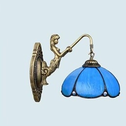 אורות מנורת קיר מברזל יצוק כפרית בחוזה אירופאי