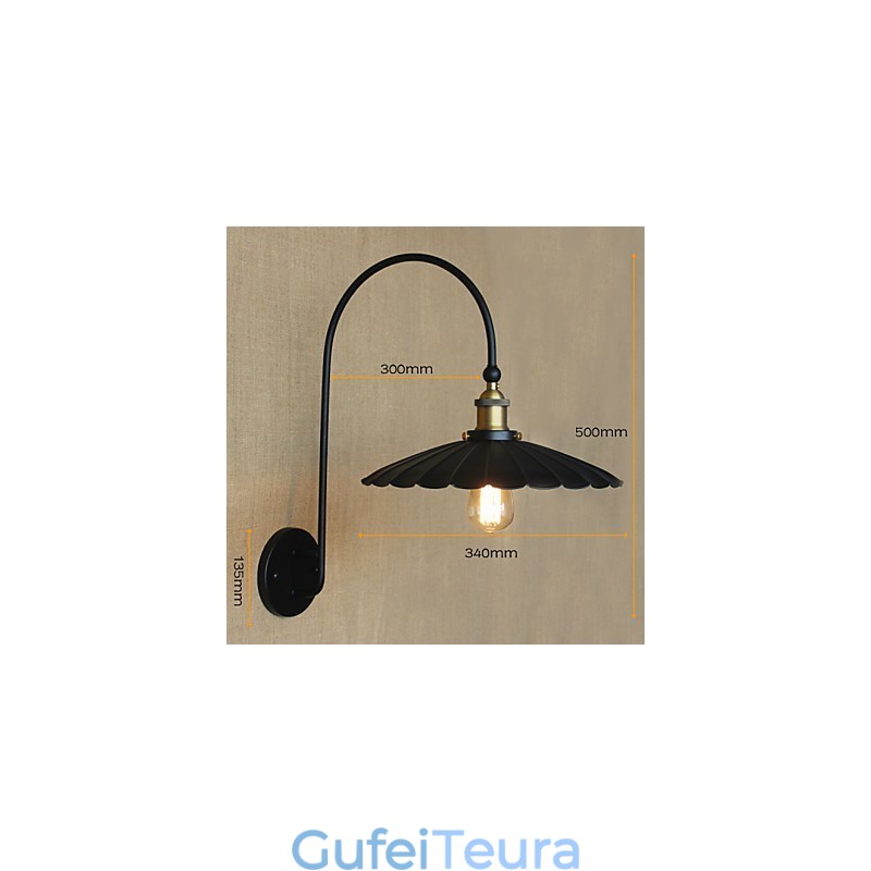 פמוטים קיר תאורת אמבטיה חיצונית אורות קיר קריאה אורות קיר מתכת קלאסית מסורתית