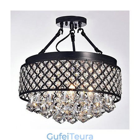 ציור קריסטל קלאסי מסורתי מתכת פלאש הר