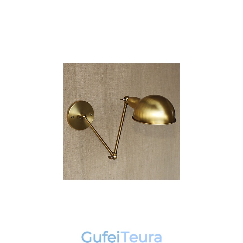 הזרוע הארוכה של סגנון תעשייתי אמריקאי פמוט קיר דקורטיבי כפול ברמה גבוהה