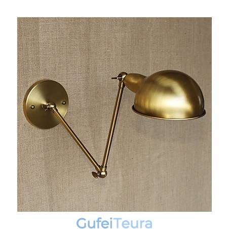 הזרוע הארוכה של סגנון תעשייתי אמריקאי פמוט קיר דקורטיבי כפול ברמה גבוהה