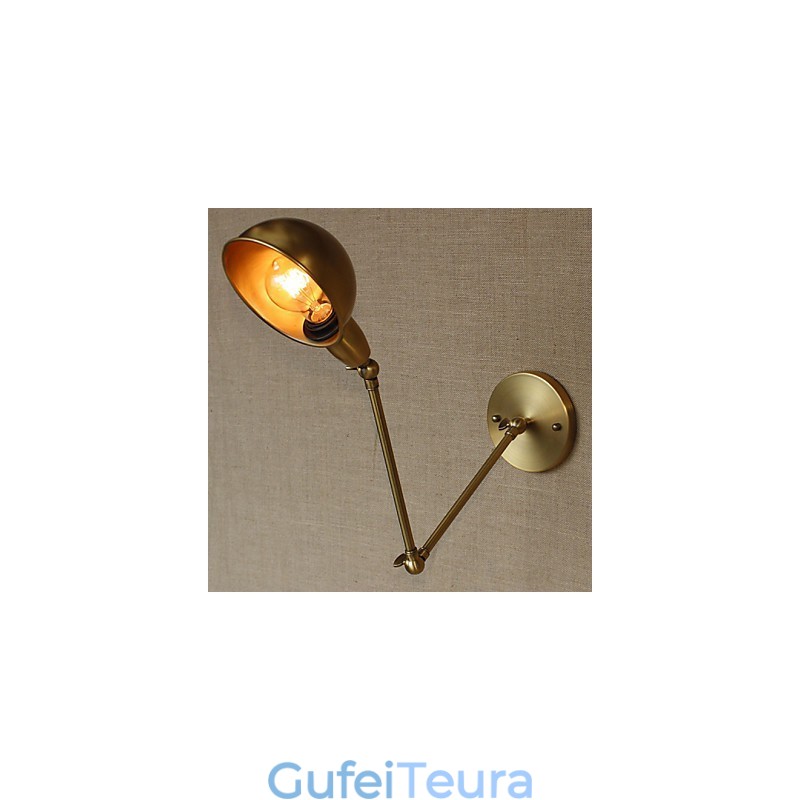 הזרוע הארוכה של סגנון תעשייתי אמריקאי פמוט קיר דקורטיבי כפול ברמה גבוהה