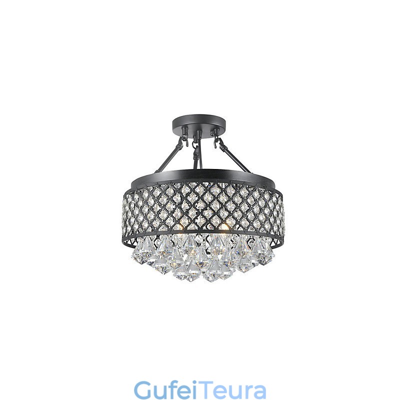 ציור קריסטל קלאסי מסורתי מתכת פלאש הר