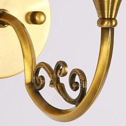 מנורות קיר קלאסיות לחדר שינה פשוט מתכת סלון קיר פמוט בר קפה מסדרון מרפסת מנורת קיר