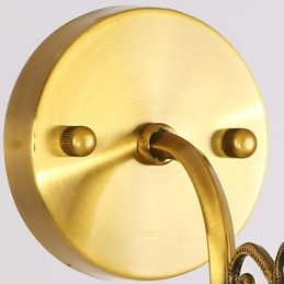 מנורות קיר קלאסיות לחדר שינה פשוט מתכת סלון קיר פמוט בר קפה מסדרון מרפסת מנורת קיר