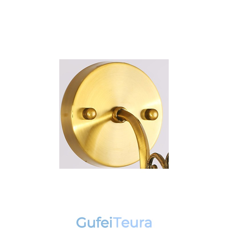 מנורות קיר קלאסיות לחדר שינה פשוט מתכת סלון קיר פמוט בר קפה מסדרון מרפסת מנורת קיר