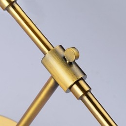 מנורות קיר קלאסיות לחדר שינה פשוט מתכת סלון קיר פמוט בר קפה מסדרון מרפסת מנורת קיר