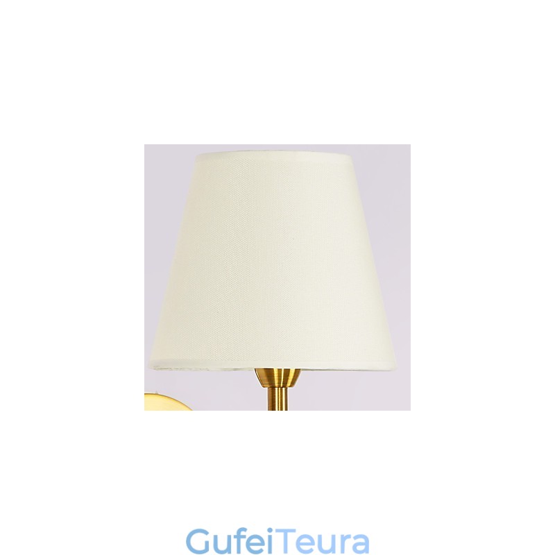 מנורות קיר קלאסיות לחדר שינה פשוט מתכת סלון קיר פמוט בר קפה מסדרון מרפסת מנורת קיר